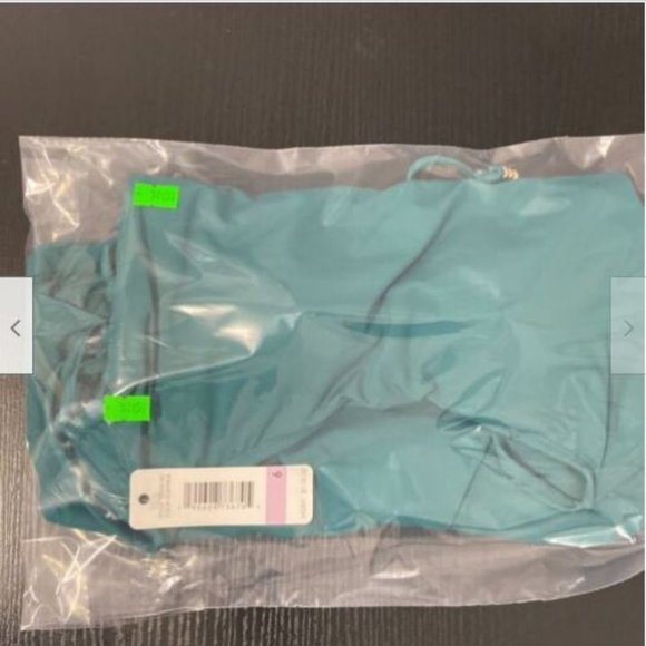 Anne Cole Women's 20SD61301 Ocean Blue Scoop Neck Side Lace Up Swim Dress Size 6 - Picture 4 of 4